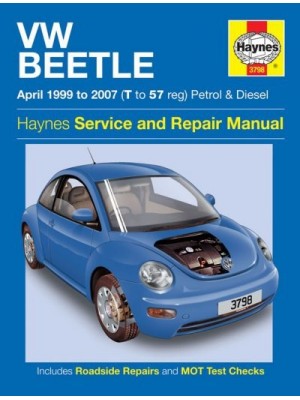 VW BEETLE 04/99-2007 PETROL & DIESEL HAYNES SERVICE AND REPAIR MANUAL