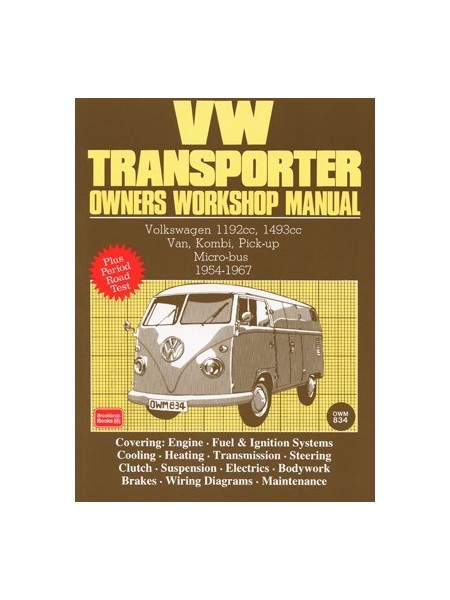 VW TRANSPORTER 1954-1967 - OWNER'S WORKSHOP MANUAL