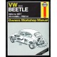 VW BEETLE 1200 PETROL 1954-77 - OWNERS WORKSHOP MANUAL