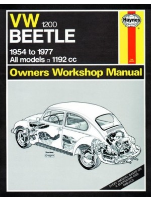 VW BEETLE 1200 PETROL 1954-77 - OWNERS WORKSHOP MANUAL