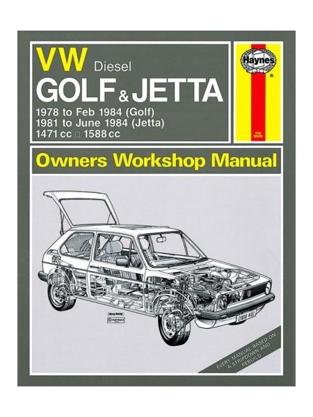 VW GOLF I & JETTA DIESEL 1978-84 - OWNERS WORKSHOP MANUAL