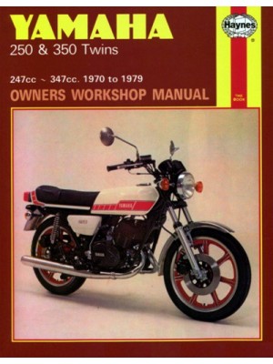 YAMAHA 250 & 350 TWINS 1970-79 - OWNERS WORKSHOP MANUAL