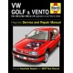 VW GOLF & VENTO PETROL & DIESEL 1992-98 - OWNERS WORKSHOP MANUAL