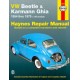 VW BEETLE KARMANN GHIA 1954-79 - HAYNES REPAIR MANUAL