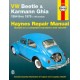 VW BEETLE KARMANN GHIA 1954-79 - HAYNES REPAIR MANUAL
