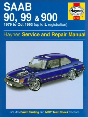 SAAB 90 99 & 900 1979-10/1993 - HAYNES SERVICE AND REPAIR MANUAL