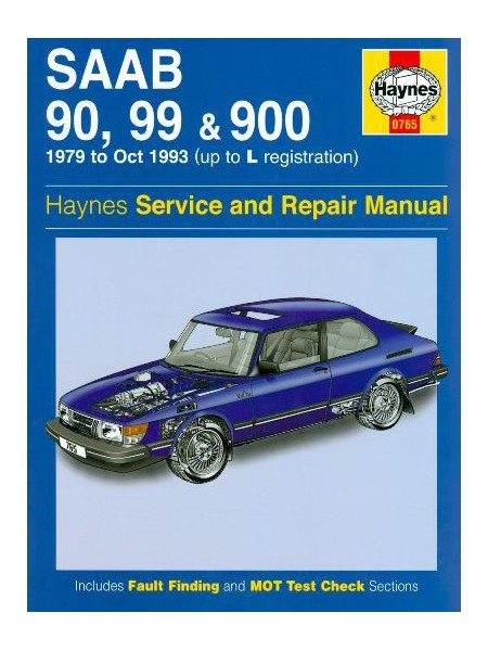 SAAB 90 99 & 900 1979-10/1993 - HAYNES SERVICE AND REPAIR MANUAL