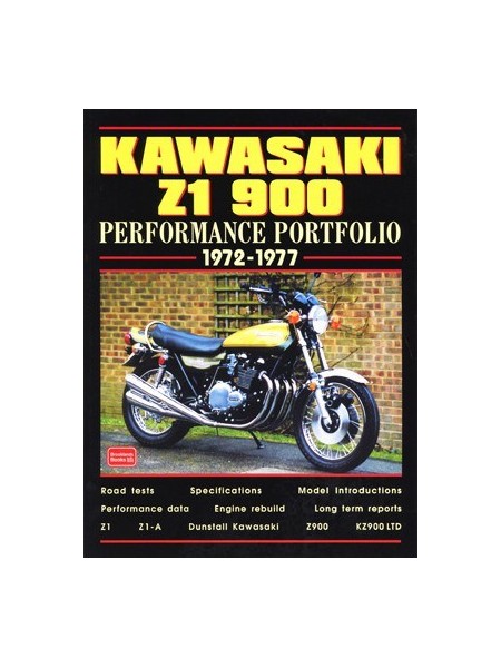 KAWASAKI Z1 900 - PERFORMANCE PORTFOLIO - 1972-77