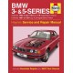 BMW 3- & 5-SERIES PETROL - E30 - 1981-91 -OWNERS WORKSHOP MANUAL