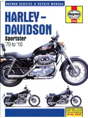 HARLEY DAVIDSON SPORSTER 1970-2010 - HAYNES SERVICE AND REPAIR MANUAL