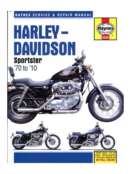 HARLEY DAVIDSON SPORSTER 1970-2010 - HAYNES SERVICE AND REPAIR MANUAL