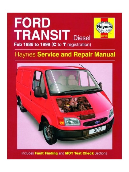 FORD TRANSIT DIESEL 1986-99 - OWNERS WORKSHOP MANUAL