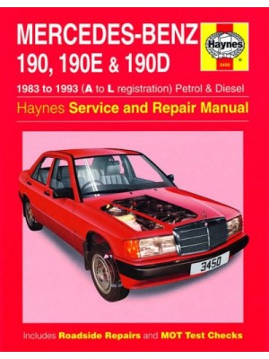 MERCEDES 190 190E & 190D PETROL & DIESEL 1983-93 - OWNERS WORKSHOP..