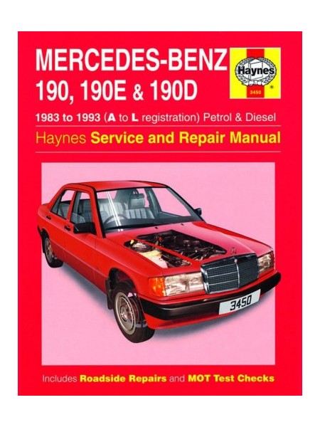 MERCEDES 190 190E & 190D PETROL & DIESEL 1983-93 - OWNERS WORKSHOP..