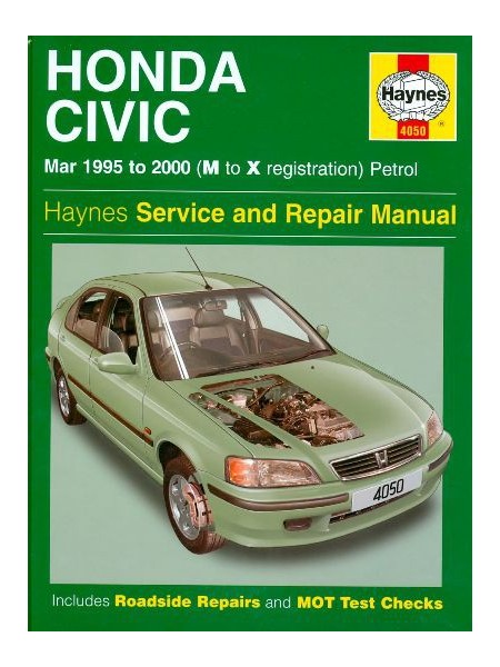 HONDA CIVIC PETROL 95-2000 HAYNES SERVICE AND REPAIR MANUAL
