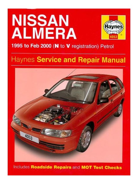NISSAN ALMERA 1995-2000 PETROL HAYNES SERVICE AND REPAIR MANUAL