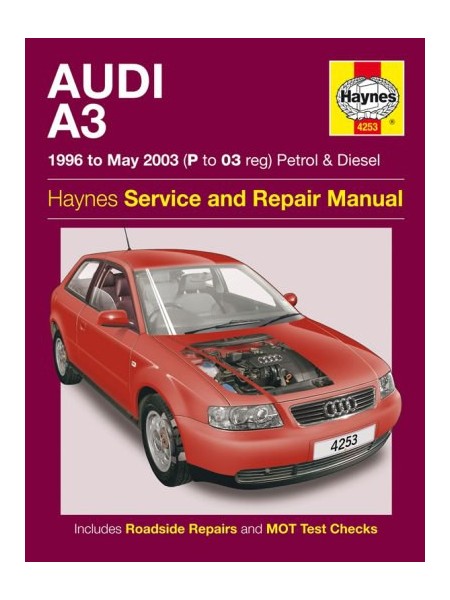 AUDI A3 PETROL & DIESEL 1996-05/2003 - OWNERS WORKSHOP MANUAL