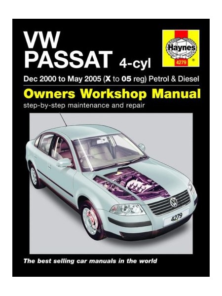 VW PASSAT PETROL & DIESEL 2000-05 - OWNERS WORKSHOP MANUAL