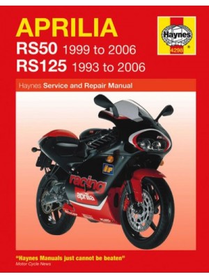APRILIA RS50 1999-06 & RS125 1993-06 - OWNERS WORKSHOP MANUAL