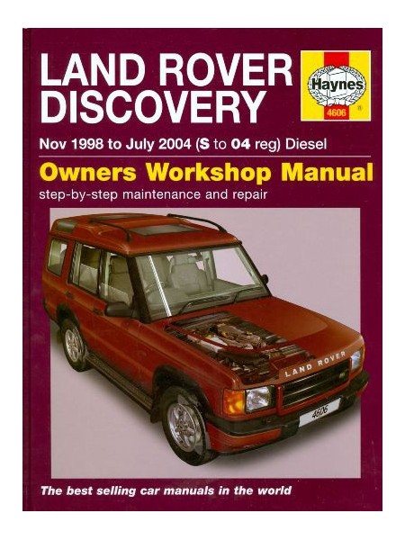 LAND ROVER DISCOVERY DIESEL 1999-04 - OWNERS WORKSHOP MANUAL