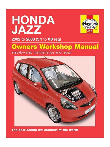 HONDA JAZZ 2002-08 - OWNERS WORKSHOP MANUAL
