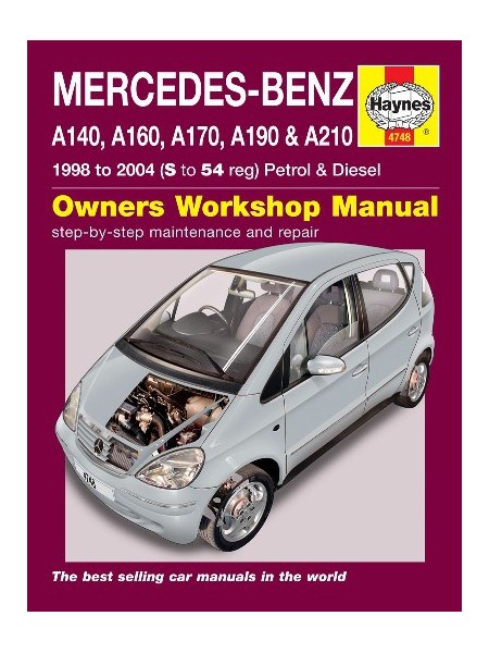 MERCEDES-BENZ A-CLASS PETROL & DIESEL 1998-04 - OWNERS WORKSHOP ...