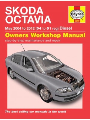 SKODA OCTAVIA MAY 2004 TO 2012 DIESEL OWNERS WORKSHOP MANUAL