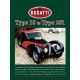 BUGATTI TYPE 10 TO TYPE 251 - Livre de R. M. Clarke