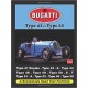 BUGATTI TYPE 41 TO TYPE 55 - ROAD TEST PORTFOLIO - Livre voitures de Marques Françaises