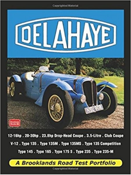 DELAHAYE ROAD TEST PORTFOLIO - Livre de R. M. Clarke