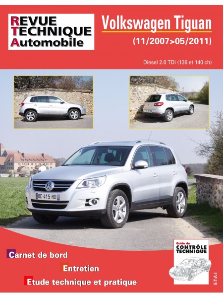 RTAB762 VOLKSWAGEN TIGUAN 2.0 TDI 11/2007 - 05/2011