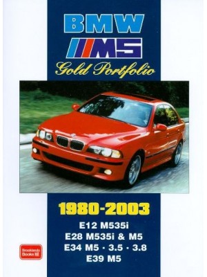 BMW M5 GOLD PORTFOLIO 1980-2003