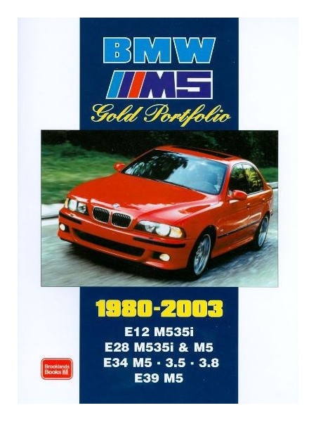 BMW M5 GOLD PORTFOLIO 1980-2003