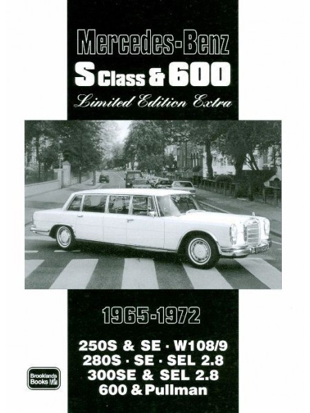 MERCEDES S CLASS & 600 1965-72 - LTD ED. EXTRA