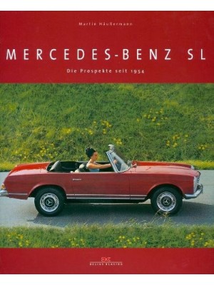 MERCEDES BENZ SL DIE PROSPEKTE SEIT 1954