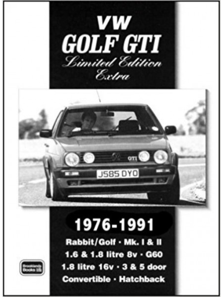 VW GOLF GTI LIMITED ED. EXTRA 1976-90