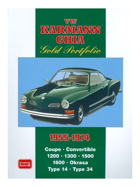 VW KARMAN GHIA GOLD PORTFOLIO 1955-74
