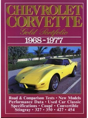 CHEVROLET CORVETTE 1968-77 GOLD PORTFOLIO