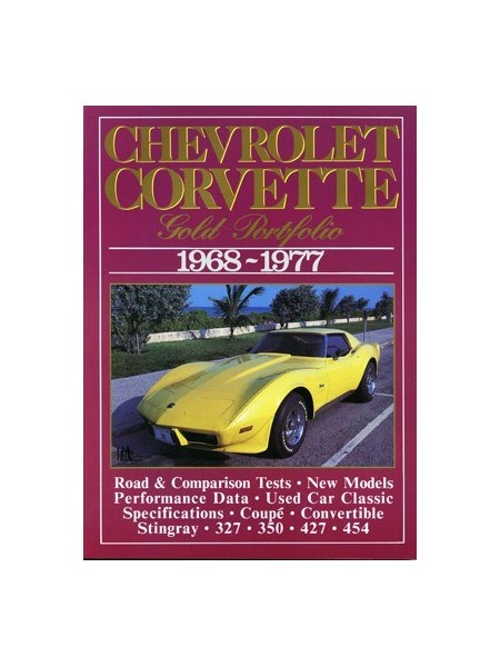 CHEVROLET CORVETTE 1968-77 GOLD PORTFOLIO