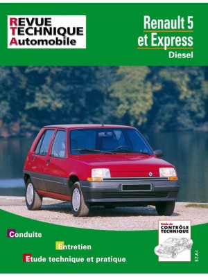 RTA480 RENAULT 5 ET EXPRESS DIESEL JUSQU'A FIN FAB°