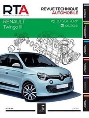 RTA816 RENAULT TWINGO III : 1.0i (71 ch) (depuis 2014)