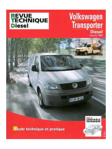 RTA182 VOLKSWAGEN TRANSPORTER D, TD ET TDI 90 & 110 CH 1991-98 + T5 R