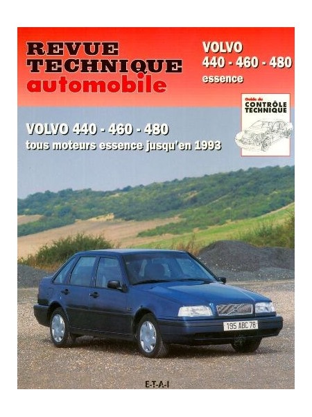 RTA540 VOLVO SERIE 400 440-460-480 ESSENCE 1987-93