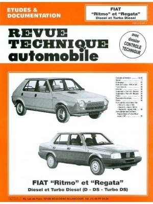 RTA421 FIAT RITMO, REGATA DIESEL  ET TD 1980-87
