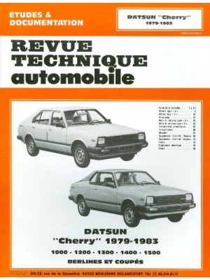 RTA427 DATSUN CHERRY 1000 A 1500 A & E 1979-83