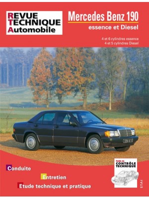 RTA465 MERCEDES 190  4-6 CYL. ESSENCE ET 4-5 CYL. DIESEL