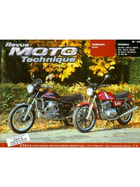 RMT39 YAMAHA XS500 / HONDA CX 400-500 GL500 CX650 GL 650