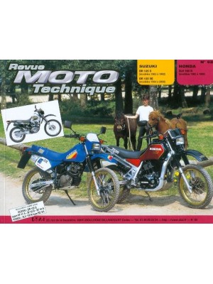 RMT62 SUZUKI DR 125 S + SE 83-00 / HONDA XLV 750 R 83-86