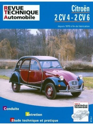 RTA297 CITROEN 2 CV4 ET 6 ET FOURGONNETTE 1971-90