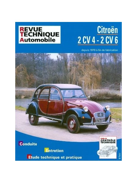 RTA297 CITROEN 2 CV4 ET 6 ET FOURGONNETTE 1971-90